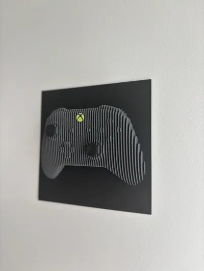 Controller XBOX Wall Art layered sculpture