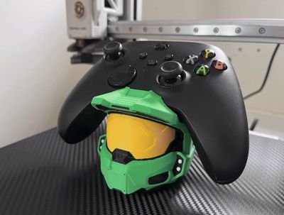 Xbox Controllerstand Halo Halmet - 3D printed Xbox controller stand