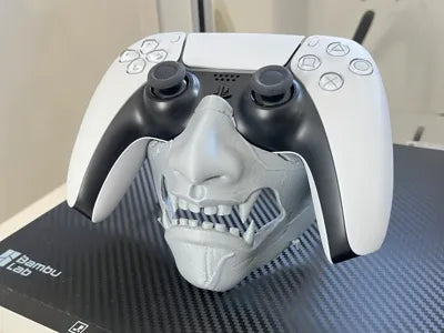 Yotei Ghost Controller Holder - PS5 - 3D printed PlayStation controller stand
