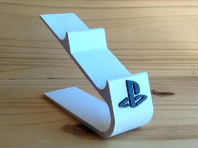 Dual Stand For Playstation 5 Controller - 3D printed PlayStation controller stand