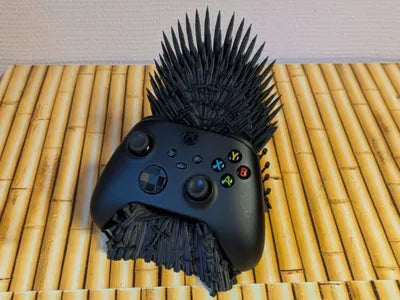 Xbox Controller Stand Game Of Thrones: Iron Throne - 3D printed Xbox controller stand