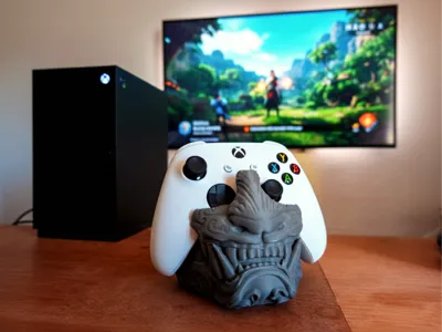 Onimask Tiger Xbox Controller Stand - 3D printed Xbox controller stand