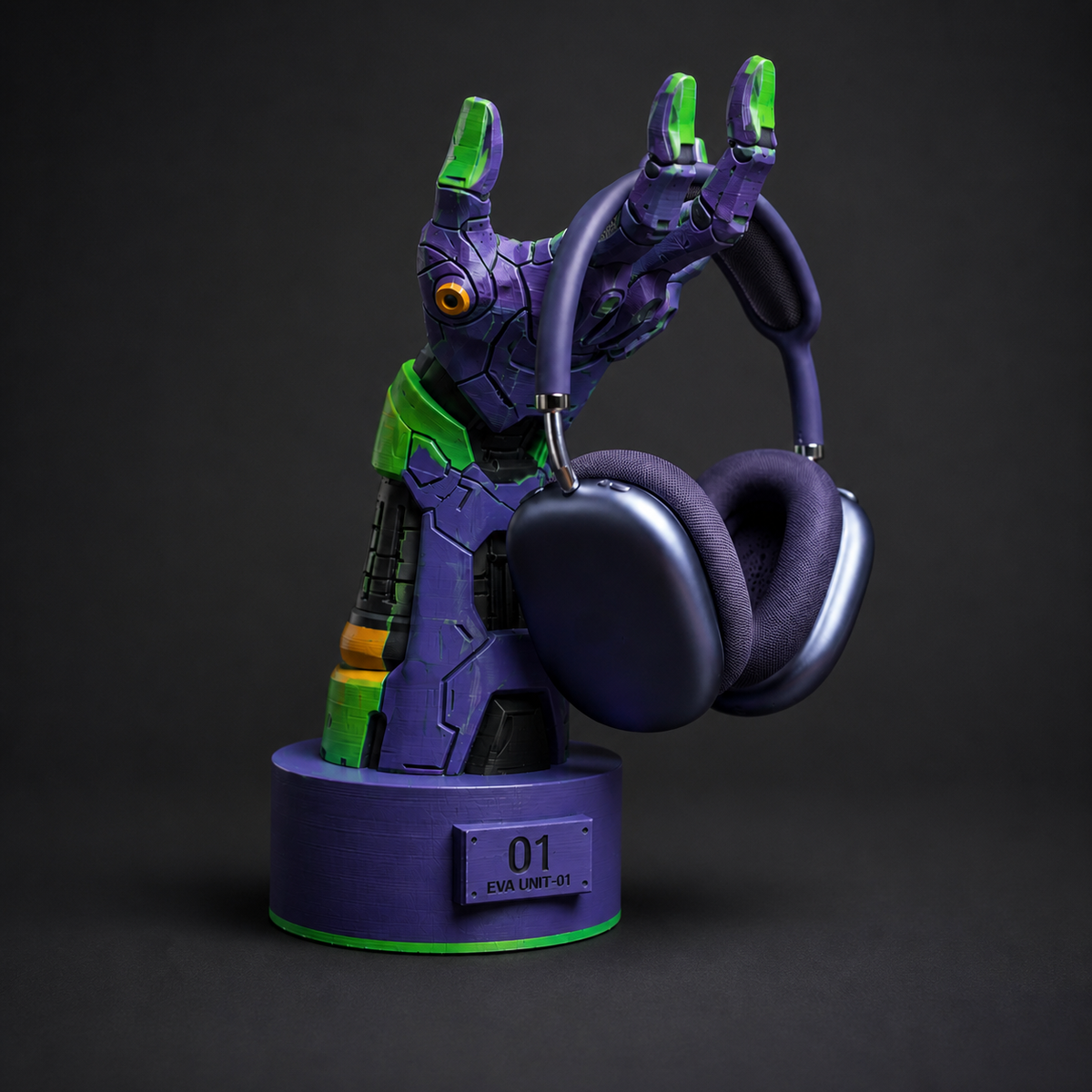Evangelion Unit-01 Hand Headphone Stand