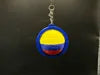 World Cup 2026 Spinning Football Soccer Keychains