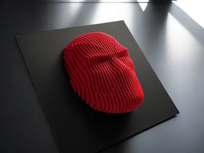 Deadpool Layered Sculpture