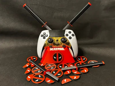 Stand For DualSense - Deadpool - 3D printed PlayStation controller stand