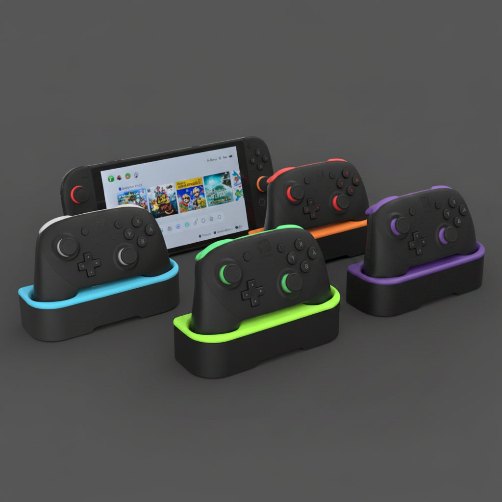 Stand For Nintendo Switch 2 Pro Controller - 3D printed Nintendo Switch controller stand