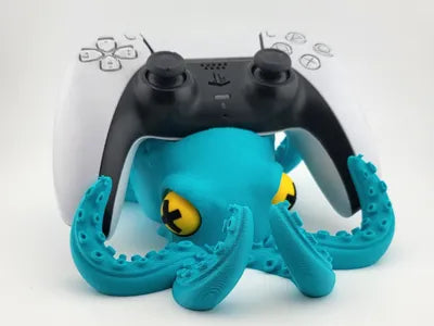 Kraken PS5 Controller Stand - Tentacle Grip - 3D printed PlayStation controller stand