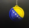 World Cup 2026 Spinning Football Soccer Keychains