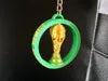 World Cup 2026 Spinning Football Soccer Keychains