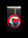 World Cup 2026 Spinning Football Soccer Keychains