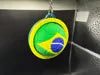 World Cup 2026 Spinning Football Soccer Keychains