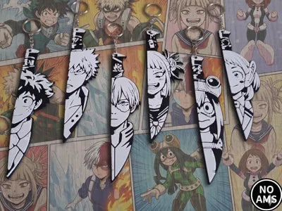 My Hero Academia Manga-Cut Collection 3D-printed anime product by Nova Prints