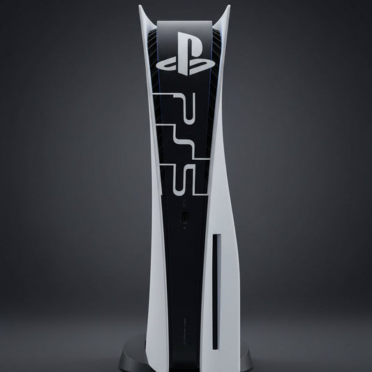 Vertical Logo Frame — PS5 Faceplate