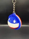 World Cup 2026 Spinning Football Soccer Keychains