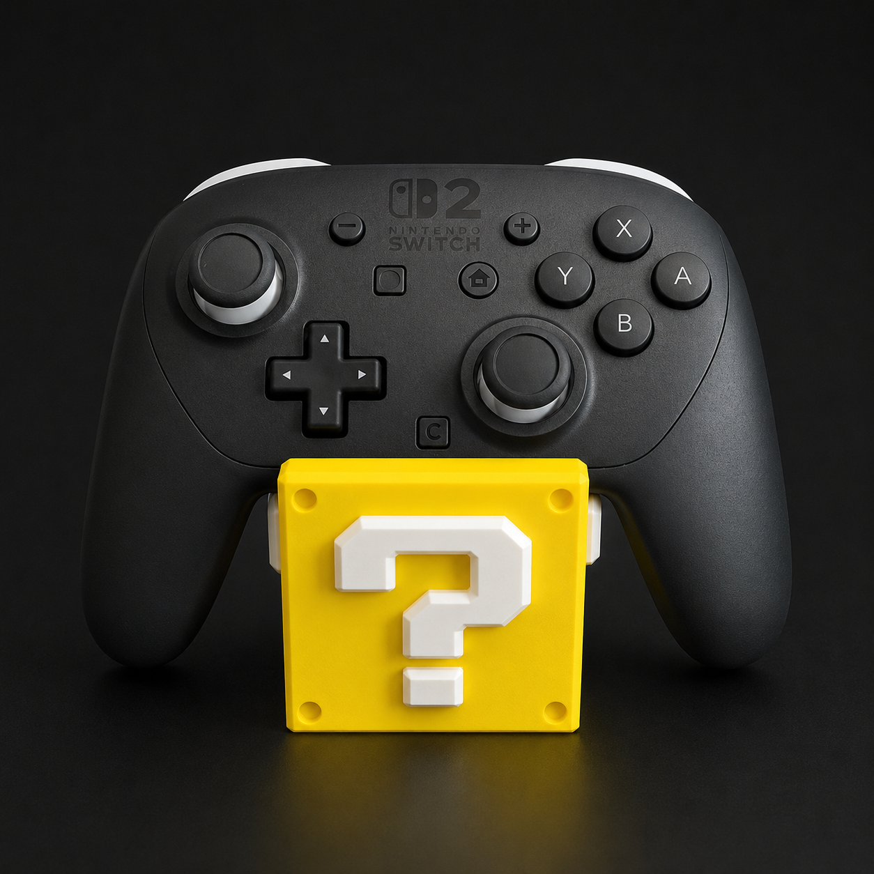 Question Block — Nintendo Switch 2 Pro Controller Stand