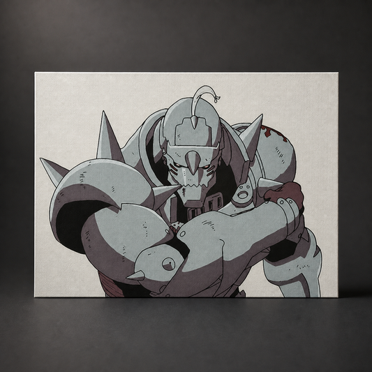 Alphonse Elric Textured Wall Art