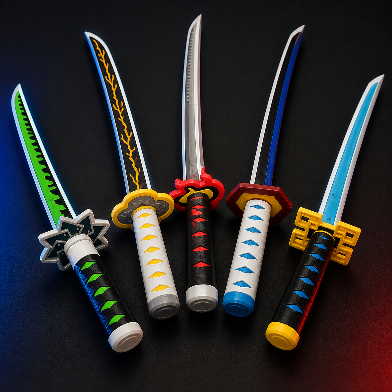 Retractable Anime Katana – Choose Your Style