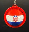 World Cup 2026 Spinning Football Soccer Keychains