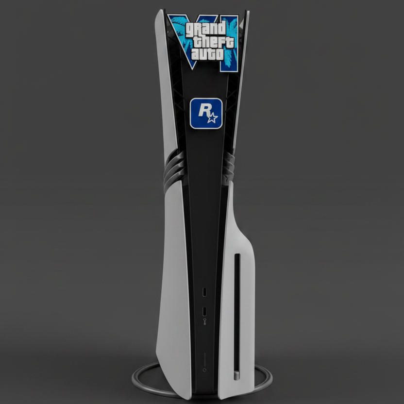 GTA 6 Logo — PS5 Faceplate