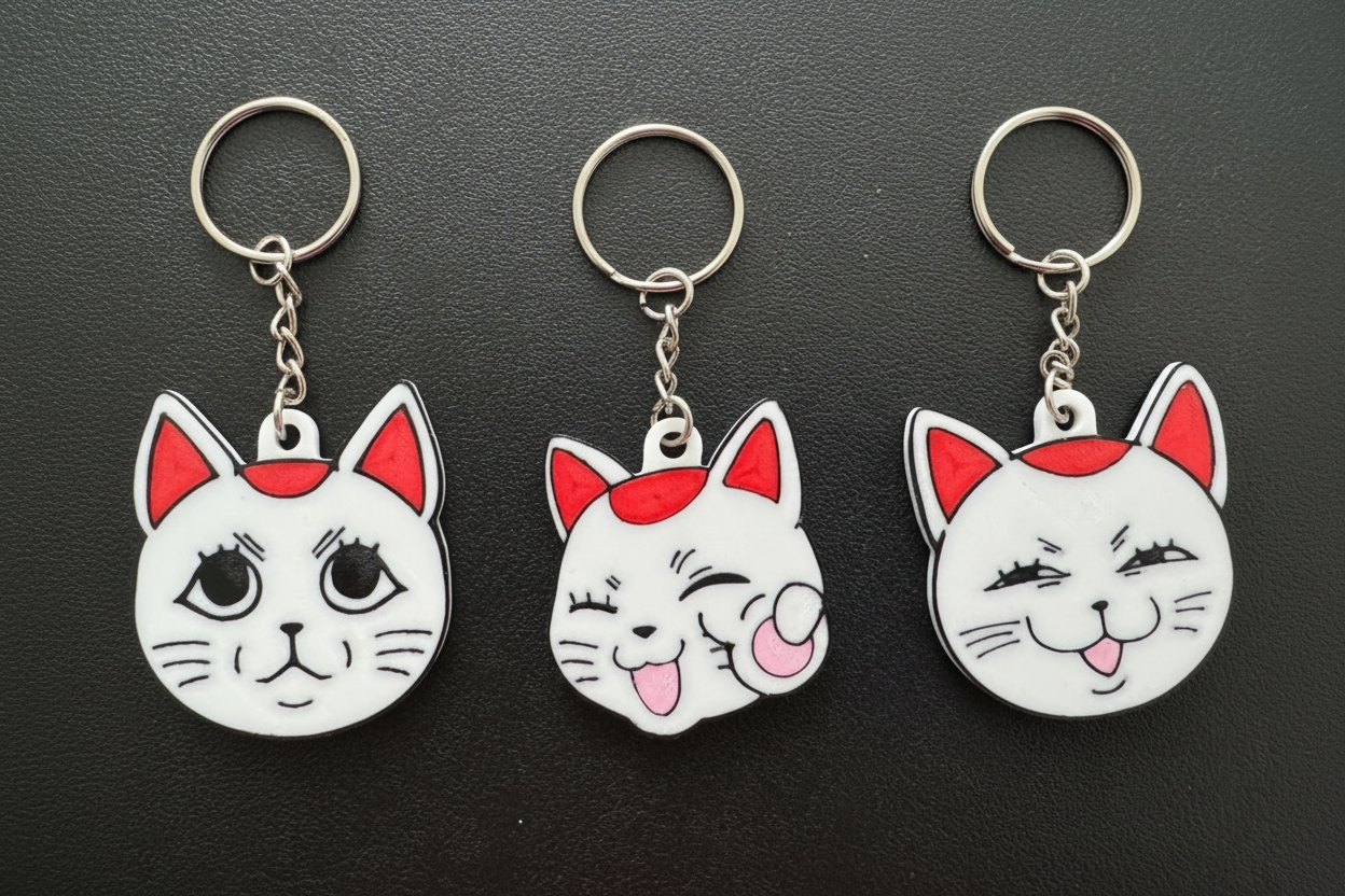 Dandadan Turbo Granny Keychain Set – 3 Designs