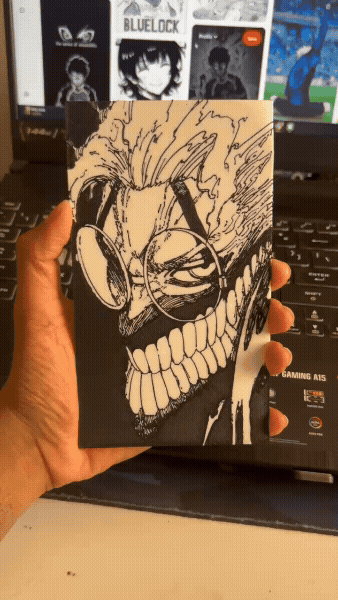 Dandadan Manga Panel Textured Wall Art