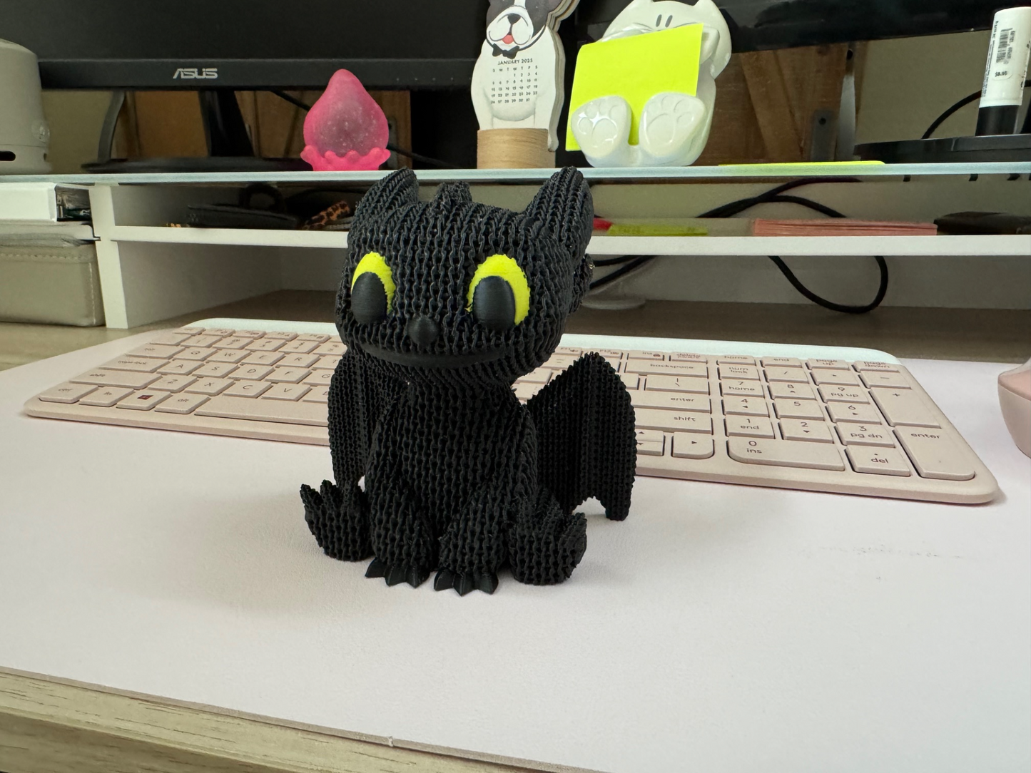 How to Train your Dragon Knitted Toothless/Light Fury