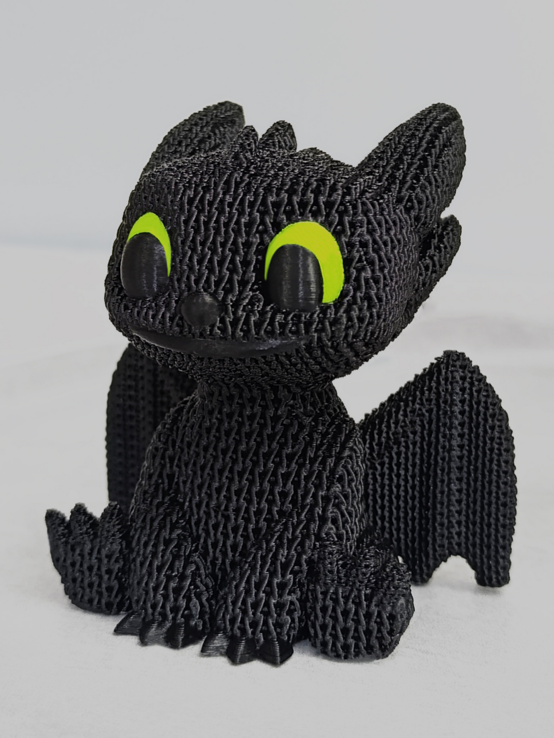 How to Train your Dragon Knitted Toothless/Light Fury