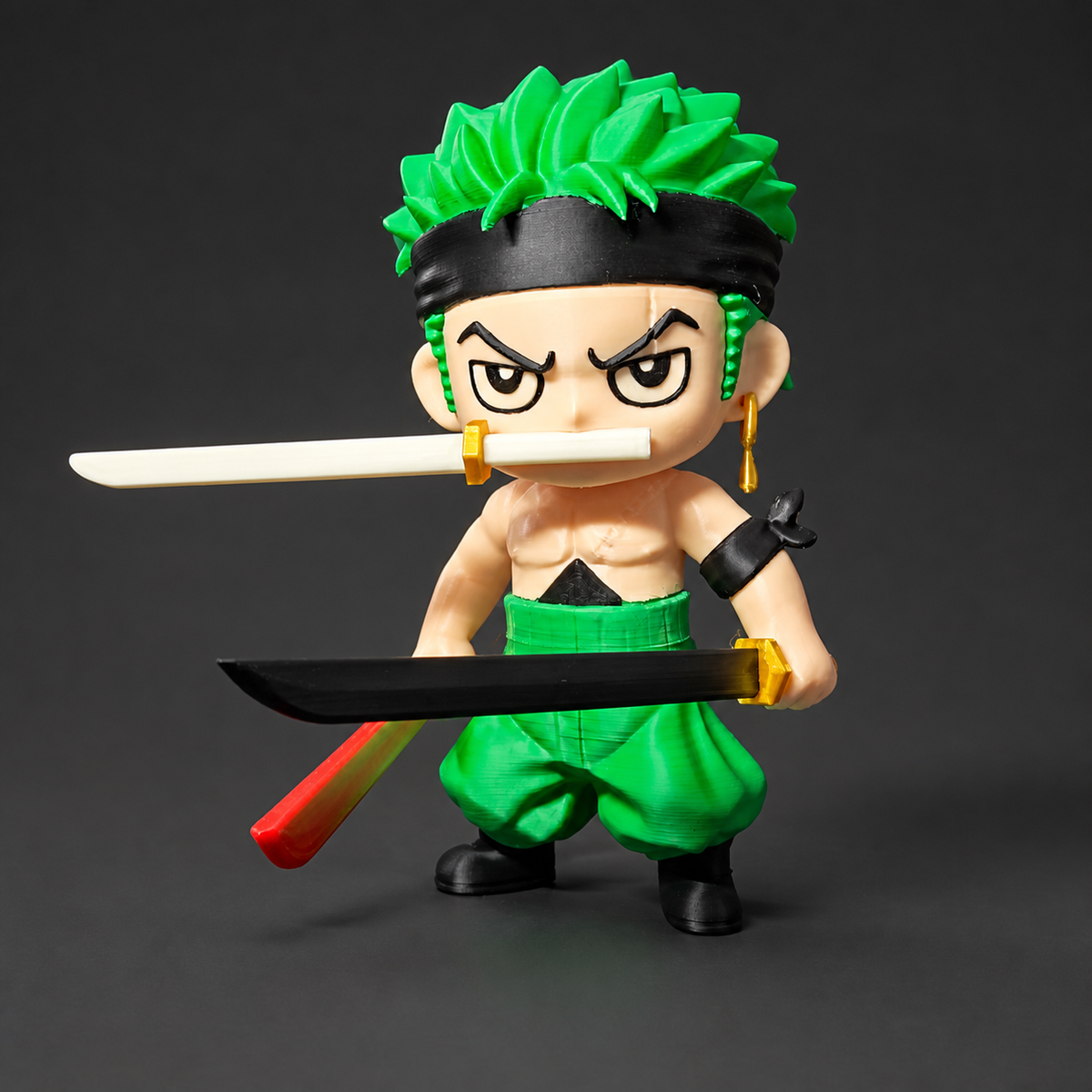 Roronoa Zoro Swordsman Character Statue